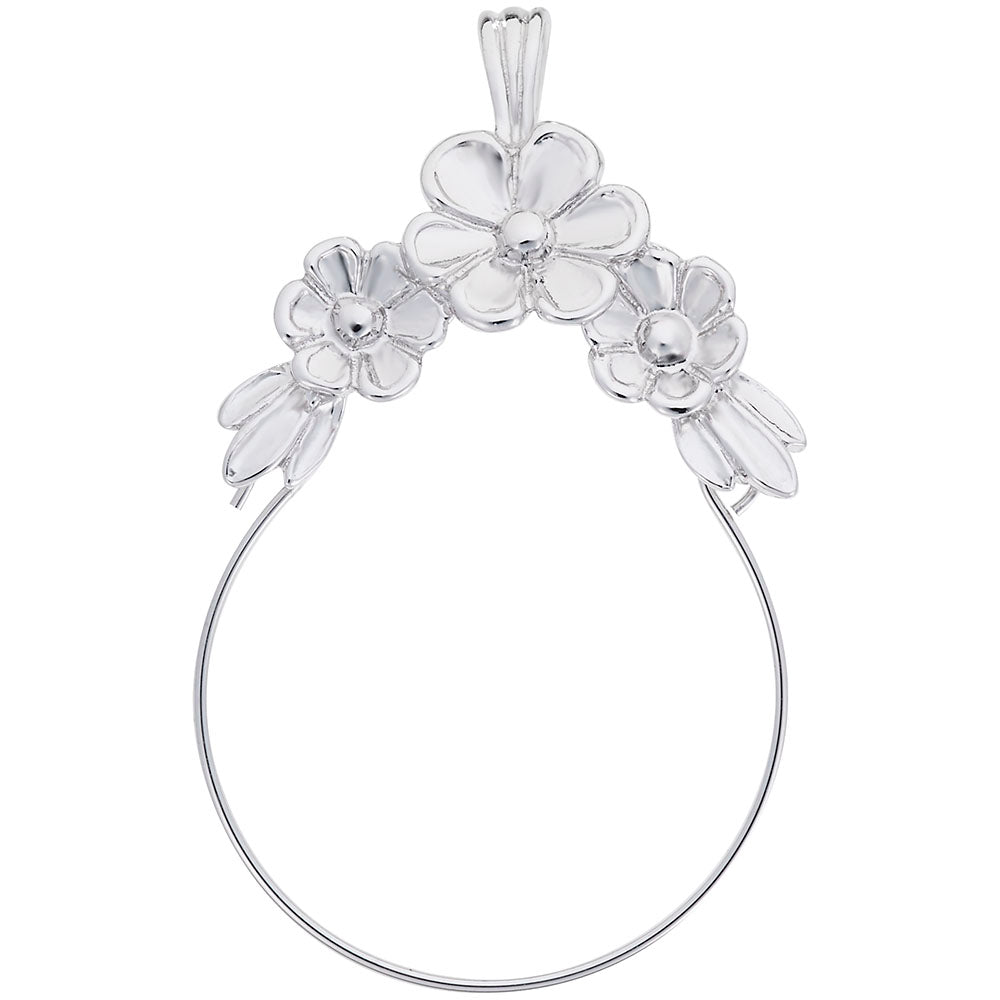 Darling Daisies Charm Holder - Elegant Floral Accessory for Charms 0066