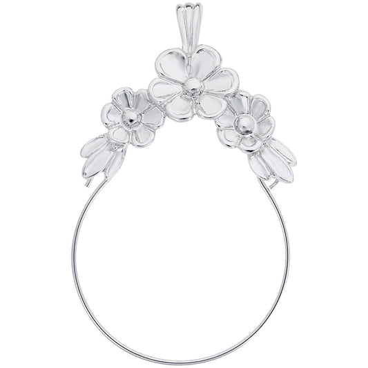 Darling Daisies Charm Holder - Elegant Floral Accessory for Charms 0066
