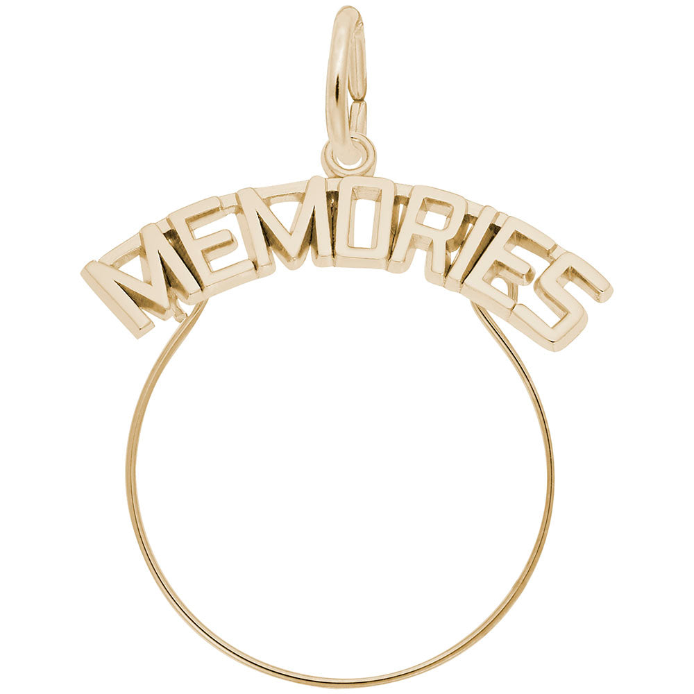 Memories Charm Holder - Elegant Keepsake for Cherished Moments 0070