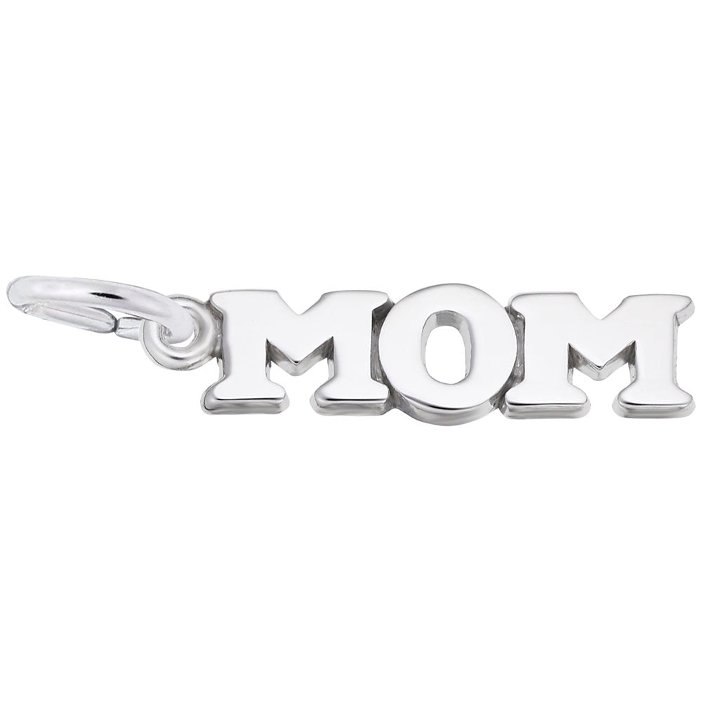 Personalized Mom Charm for Baby Keepsake - Rembrandt Charms 4426