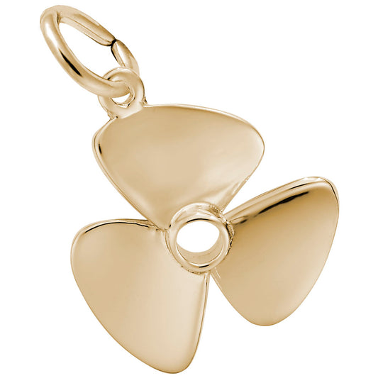 Sterling Silver Nautical Propeller Charm for Boat Lovers 4518