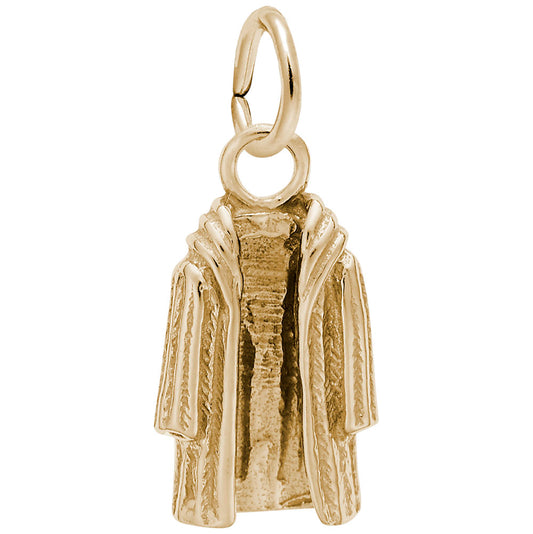 Stylish Fur Coat Charm for Home & Garden Fashion Jewelry 4530