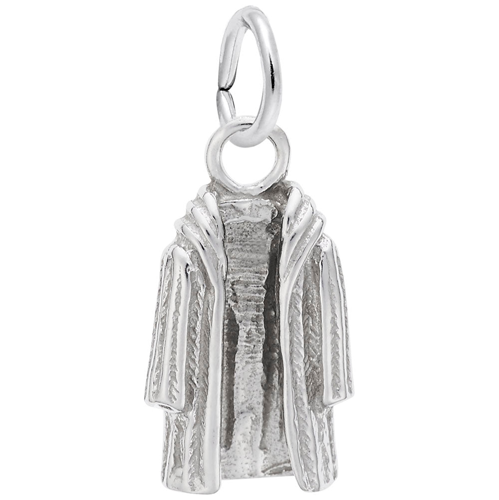 Stylish Fur Coat Charm for Home & Garden Fashion Jewelry 4530