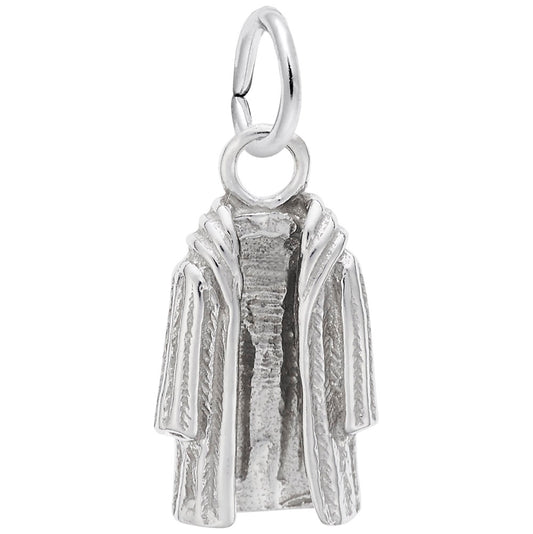 Stylish Fur Coat Charm for Home & Garden Fashion Jewelry 4530