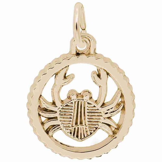 Personalized Cancer Zodiac Charm for Birthday Celebrations 4546