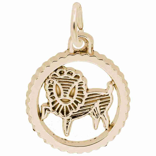 Leo Zodiac Charm for Birthday Celebrations - Rembrandt Charms 4547