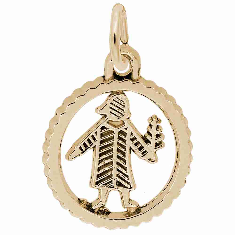 Virgo Zodiac Charm for Birthday Celebrations - Rembrandt Charms 4548