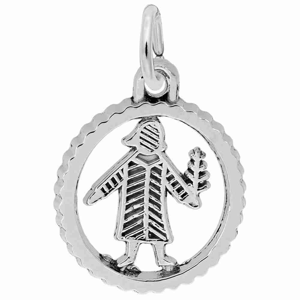 Virgo Zodiac Charm for Birthday Celebrations - Rembrandt Charms 4548