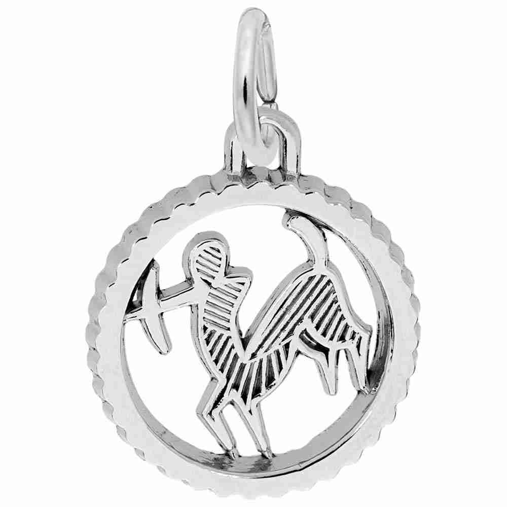 Personalized Sagittarius Birthday Charm - Celebrate Your Zodiac 4551