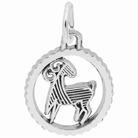 Capricorn Zodiac Charm for Birthday Celebrations - Rembrandt 4552