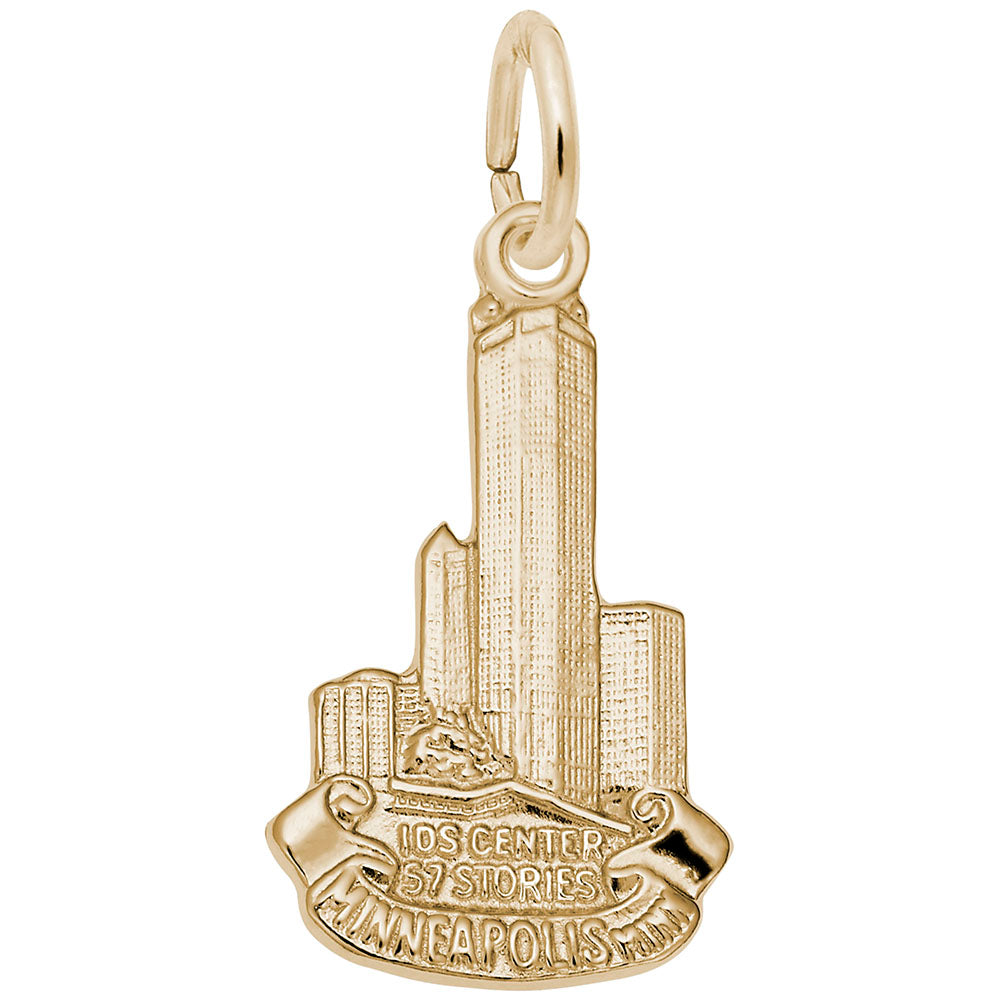 Minneapolis I.D.S. Center Charm - Travel Souvenir Jewelry 4556