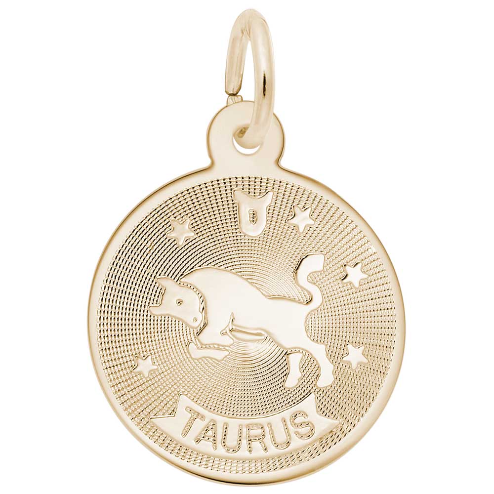 Taurus Zodiac Charm for Birthday Celebrations - Rembrandt Charms 4584