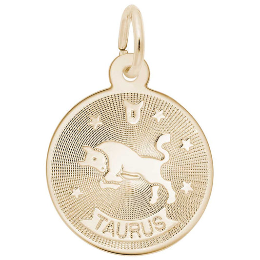 Taurus Zodiac Charm for Birthday Celebrations - Rembrandt Charms 4584