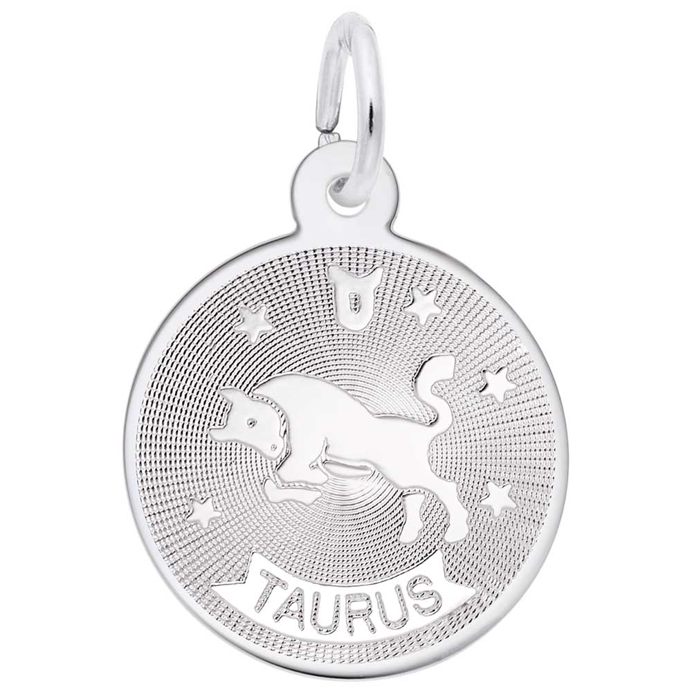Taurus Zodiac Charm for Birthday Celebrations - Rembrandt Charms 4584