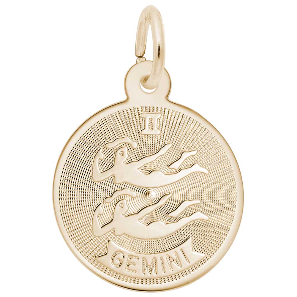 Gemini Zodiac Charm for Birthdays - Unique Astrological Gift 4585