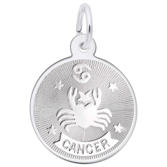Personalized Cancer Zodiac Charm for Birthday Celebrations 4586