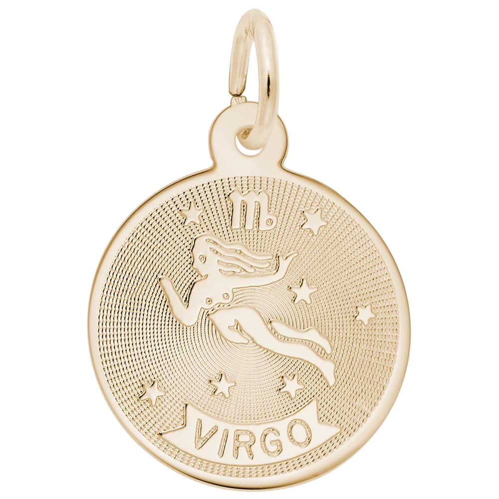 Virgo Zodiac Charm for Birthday Celebrations - Rembrandt Charms 4588