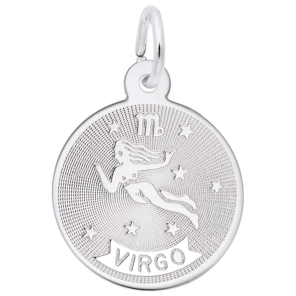 Virgo Zodiac Charm for Birthday Celebrations - Rembrandt Charms 4588