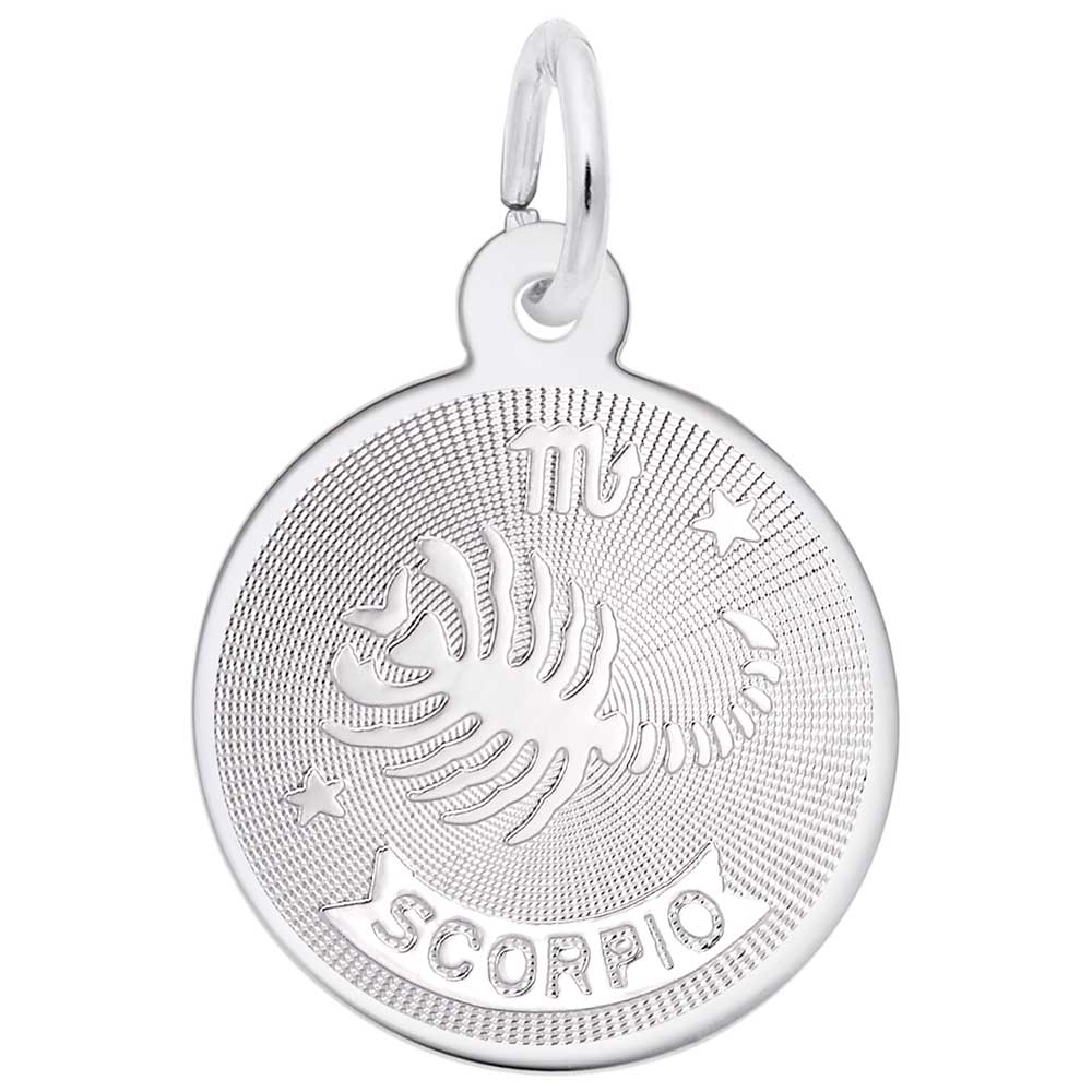 Scorpio Zodiac Charm for Birthdays - Unique Astrological Gift 4590
