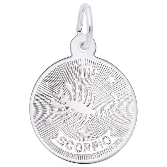 Scorpio Zodiac Charm for Birthdays - Unique Astrological Gift 4590