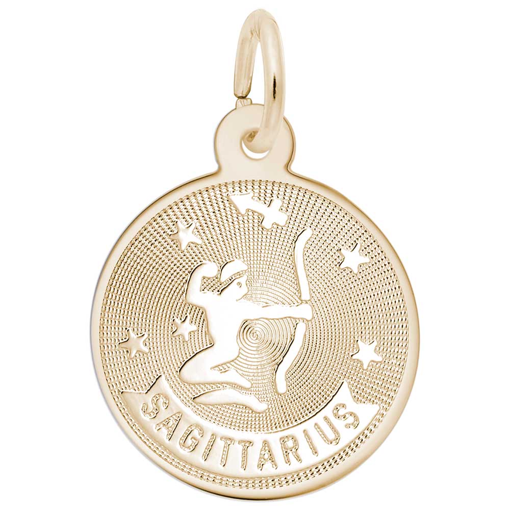 Personalized Sagittarius Zodiac Charm for Birthday Celebrations 4591