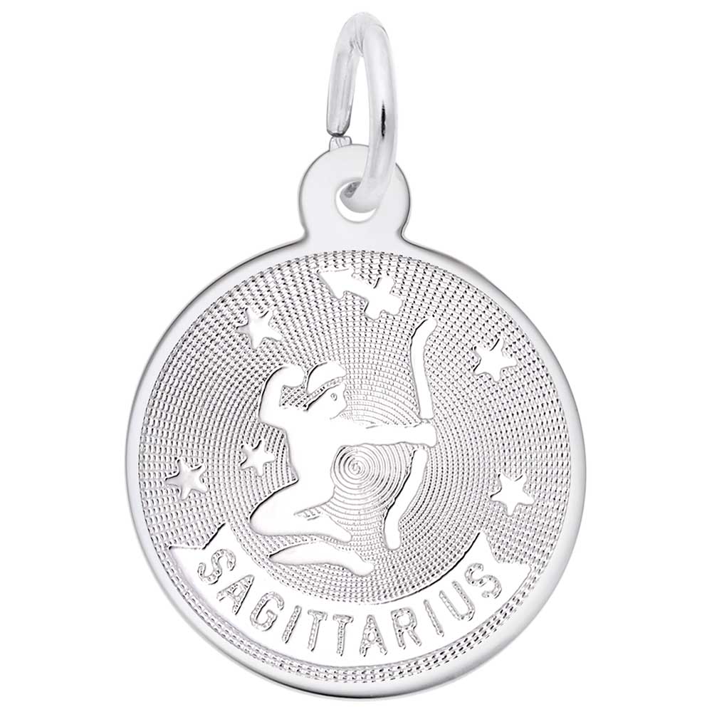 Personalized Sagittarius Zodiac Charm for Birthday Celebrations 4591