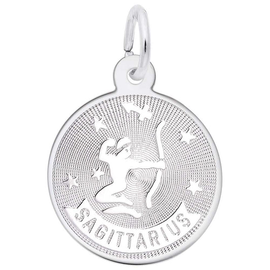 Personalized Sagittarius Zodiac Charm for Birthday Celebrations 4591