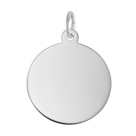 Small Round Disc Classic Series Charm