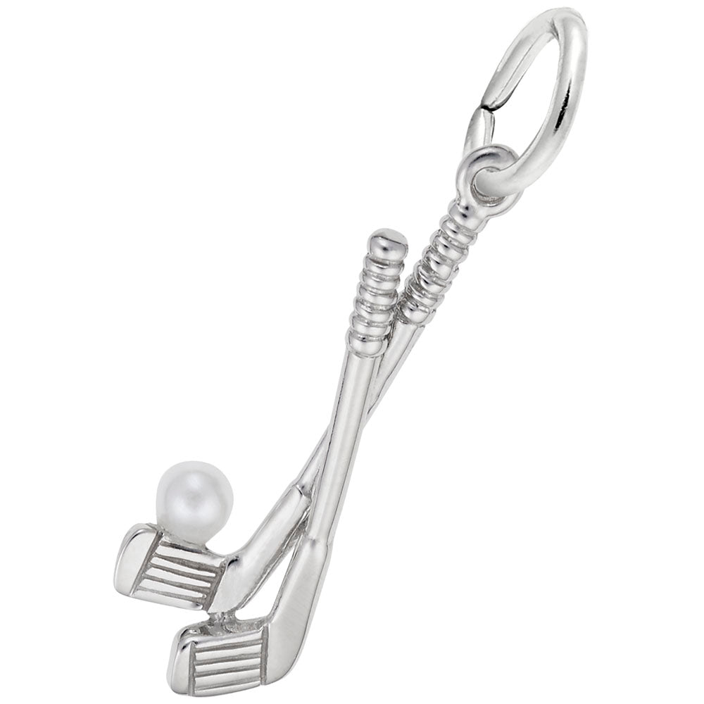 Golf Clubs with Ball Charm - Perfect Accessory for Golf Lovers 4650