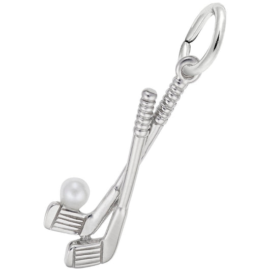 Golf Clubs with Ball Charm - Perfect Accessory for Golf Lovers 4650