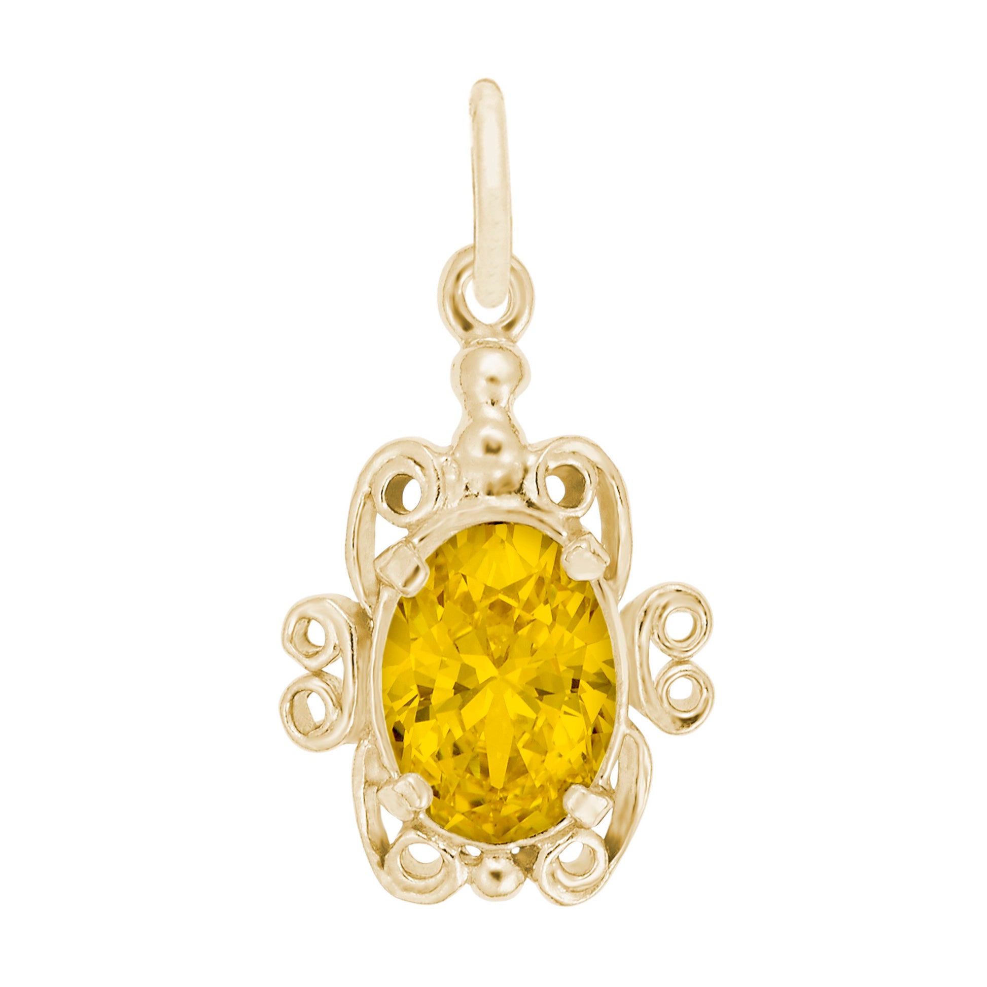 Filigree November Birthstone Charm for Baby - Family & Friendship 4764-011