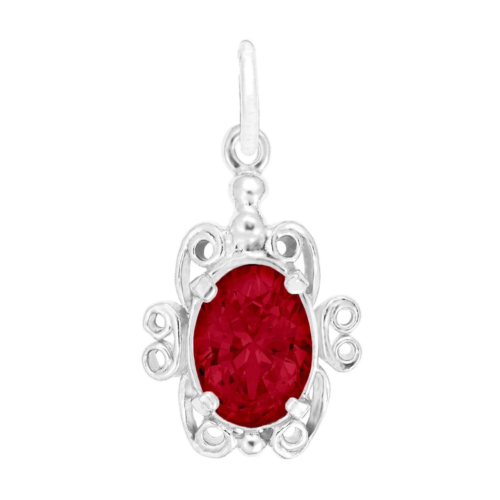 Filigree January Birthstone Charm for Baby - Family & Friendship 4764-001