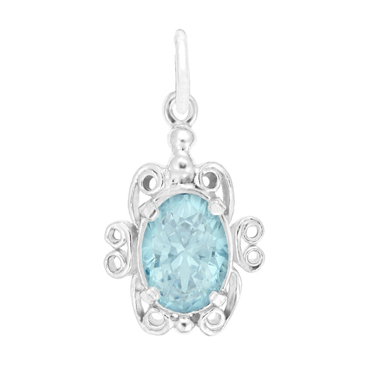 Filigree March Birthstone Charm for Baby - Family & Friendship 4764-003