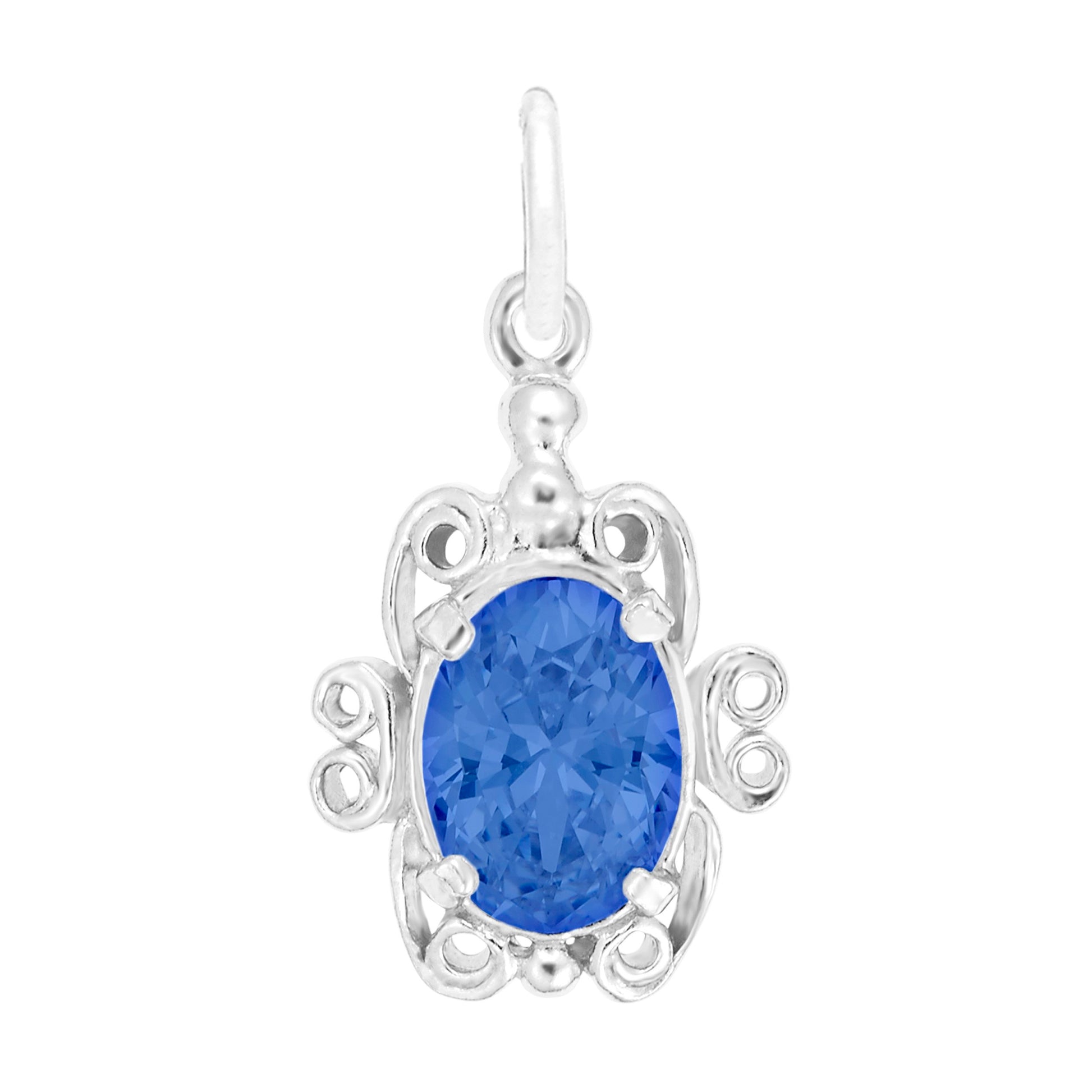 Filigree September Birthstone Charm for Baby - Family & Friendship 4764-009