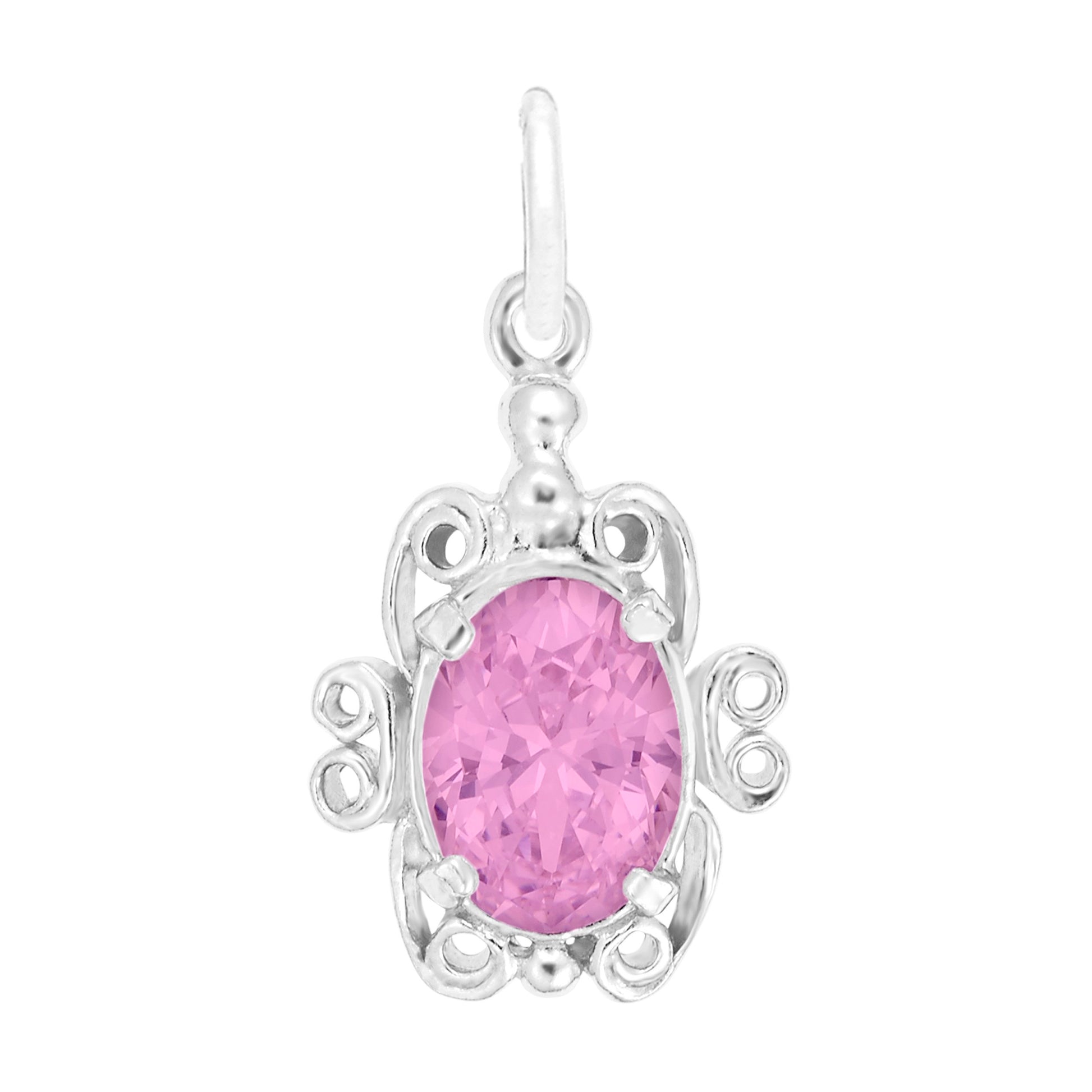 Filigree October Birthstone Charm for Baby - Family & Friendship 4764-010