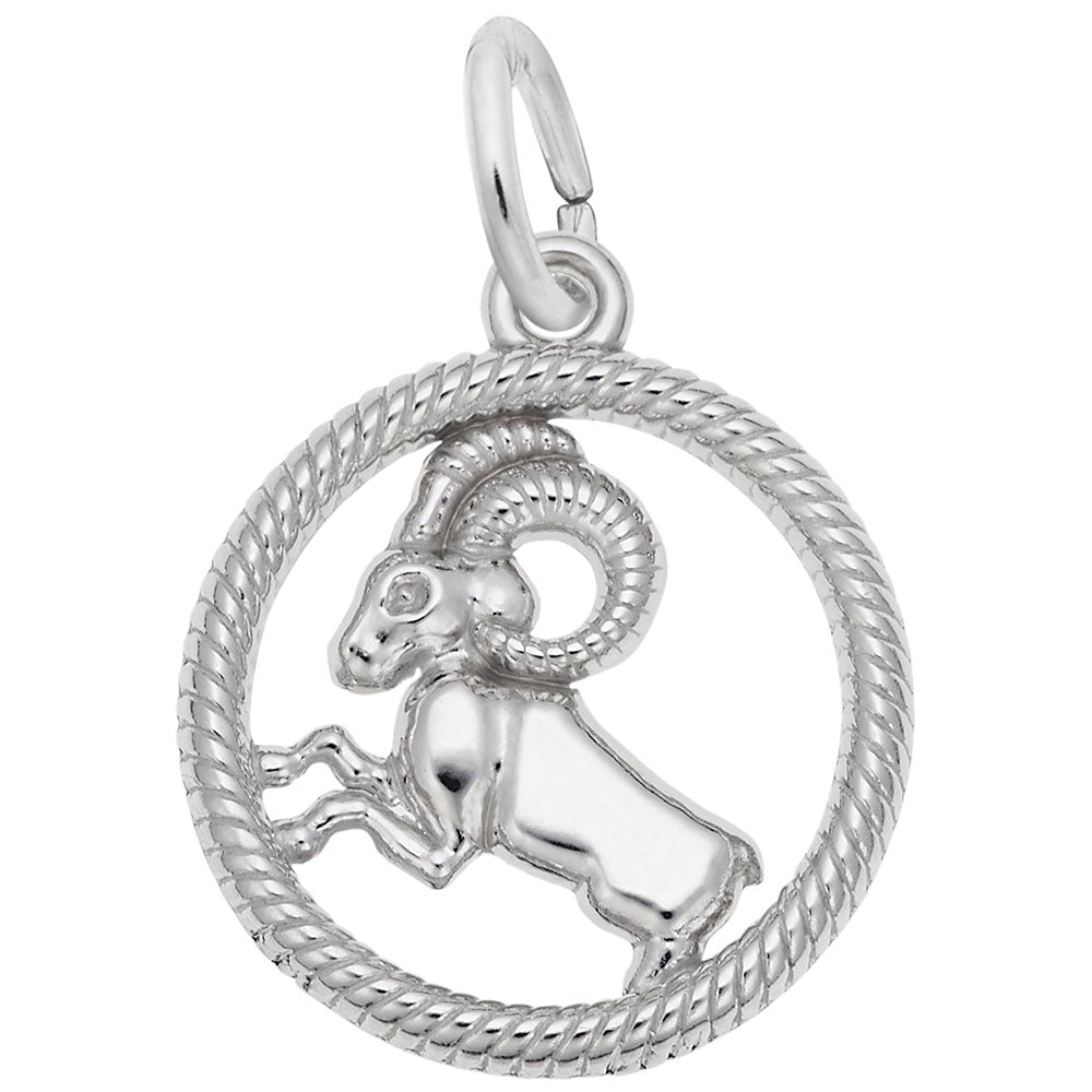 Aries Ram Charm - Zodiac Symbol Jewelry for Astrology Lovers 4773