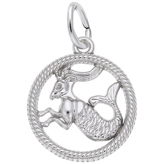 Capricorn Goat Charm - Zodiac Symbol Jewelry for Astrology Lovers 4782