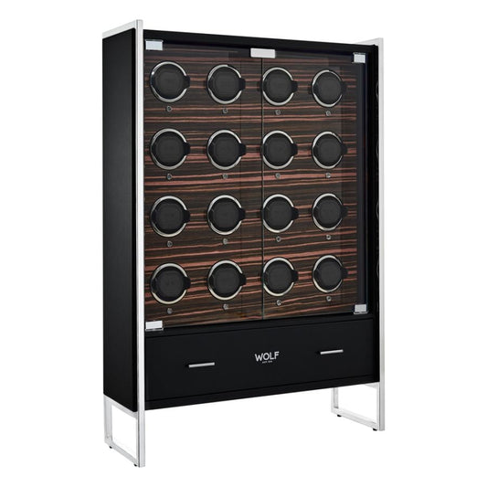 Wolf Roadster 16 Piece Watch Winder Cabinet 478756
