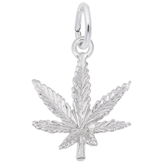 Marijuana Leaf Charm for Home & Garden Decor - Unique Gift Idea 4969