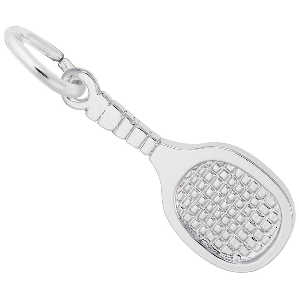 Racquetball Racquet Accent Charm for Sports Jewelry Lovers 5132