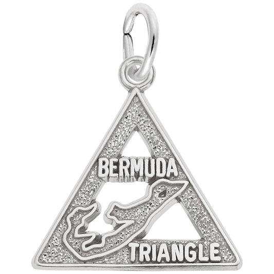 Bermuda Triangle Charm - Unique Travel Jewelry for Adventurers 5157