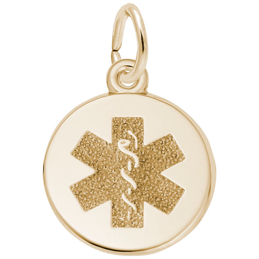 Small Medical Symbol Charm for Bracelets - Rembrandt Charms 5203