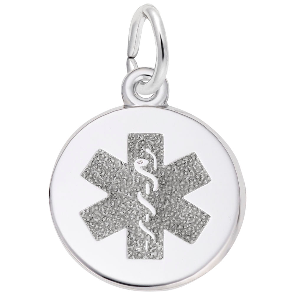 Small Medical Symbol Charm for Bracelets - Rembrandt Charms 5203