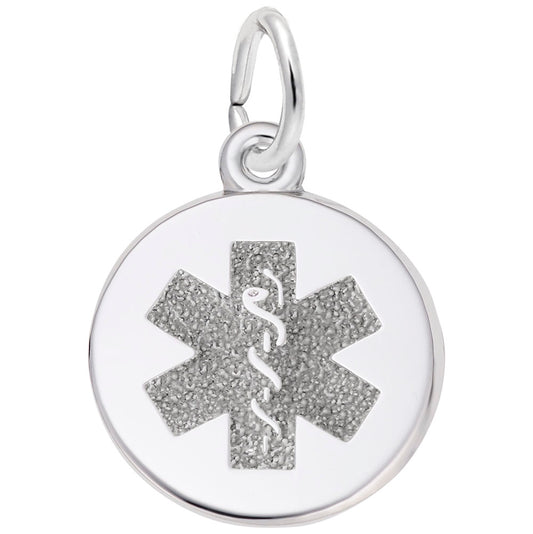 Small Medical Symbol Charm for Bracelets - Rembrandt Charms 5203