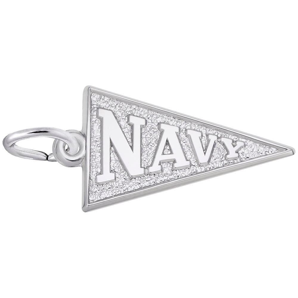 Maryland Navy Pennant Flag Charm for Travel Lovers & Collectors 5218