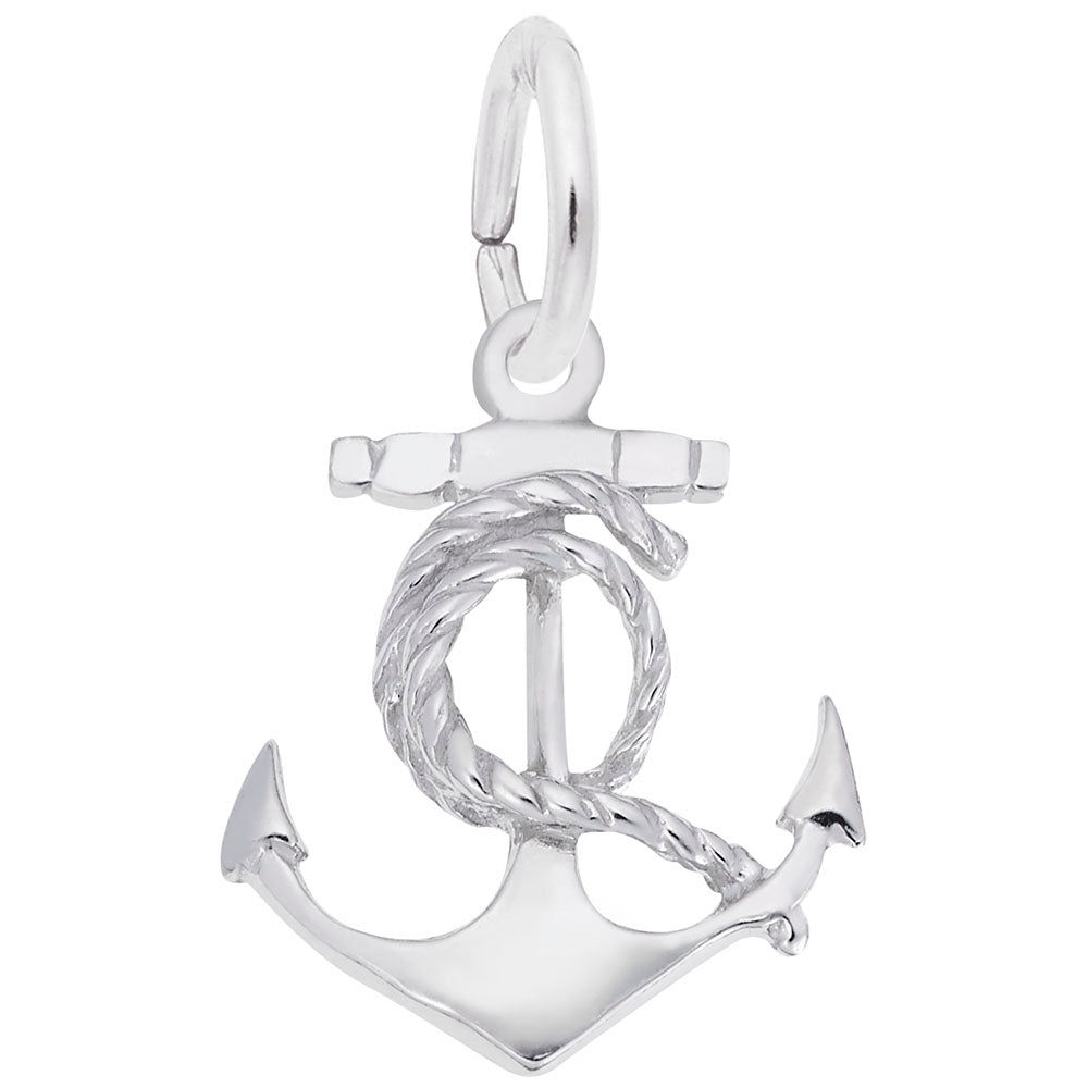 Elegant Ships Anchor Charm for Nautical Jewelry Lovers 5308