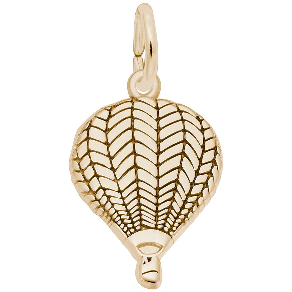 Flat Hot Air Balloon Charm for Travel Lovers - Rembrandt Charms 5318