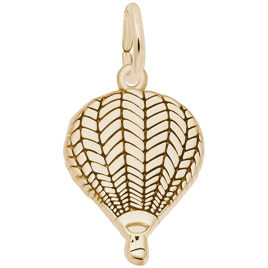 Flat Hot Air Balloon Charm for Travel Lovers - Rembrandt Charms 5318