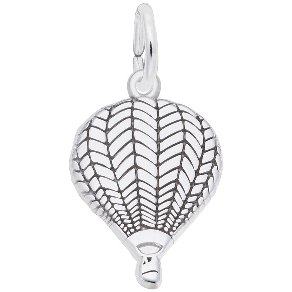 Flat Hot Air Balloon Charm for Travel Lovers - Rembrandt Charms 5318