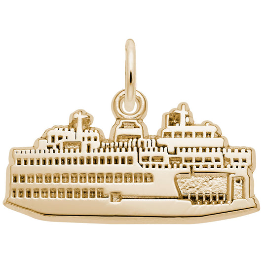 Washington State Ferry Charm - Nautical Jewelry for Sea Lovers 5336